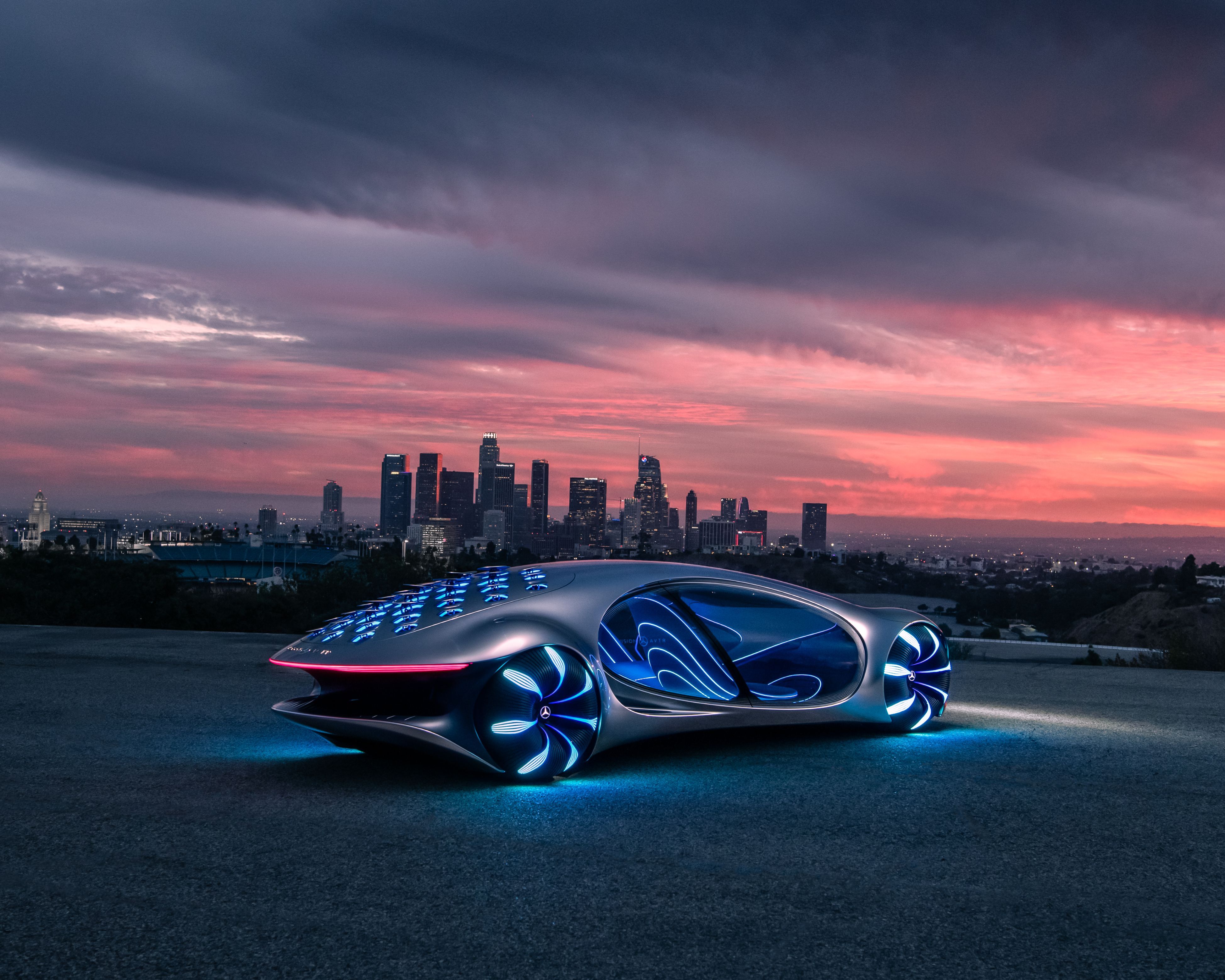 MercedesBenz Vision AVTR  cỗ xe tương lai bước ra từ Avatar